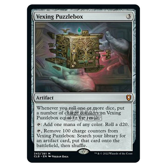 Magic The Gathering - Commander Legends - Battle for Baldur's Gate - Vexing Puzzlebox - 343/361