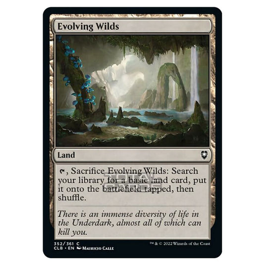Magic The Gathering - Commander Legends - Battle for Baldur's Gate - Evolving Wilds - 352/361