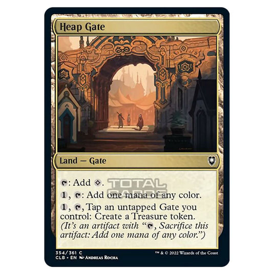Magic The Gathering - Commander Legends - Battle for Baldur's Gate - Heap Gate - 354/361