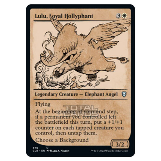 Magic The Gathering - Commander Legends - Battle for Baldur's Gate - Lulu, Loyal Hollyphant - 379/361