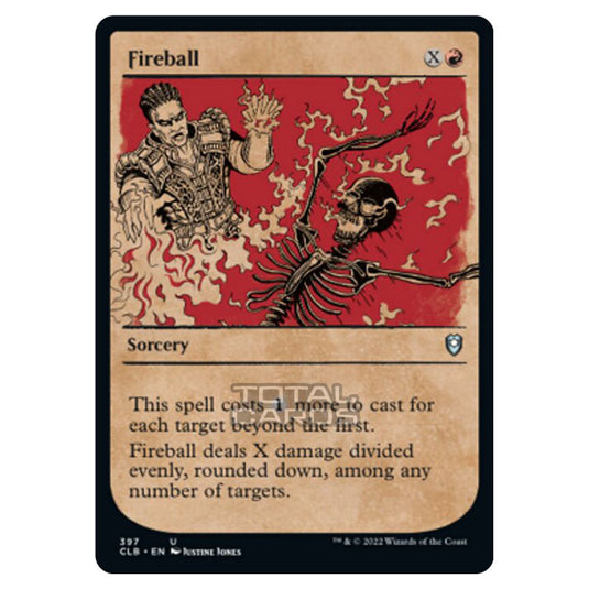 Magic The Gathering - Commander Legends - Battle for Baldur's Gate - Fireball - 397/361