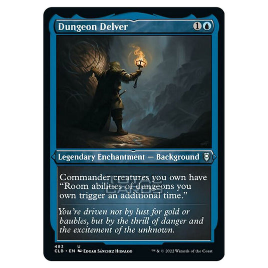 Magic The Gathering - Commander Legends - Battle for Baldur's Gate - Dungeon Delver - 483/361 (Etched Foil)