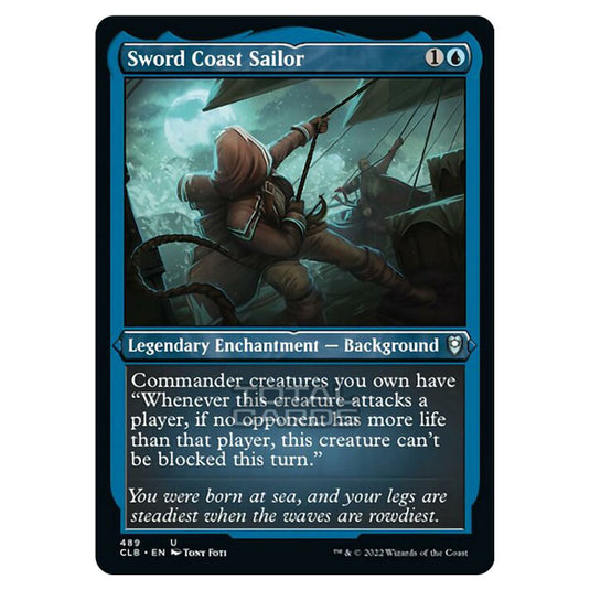 Magic The Gathering - Commander Legends - Battle for Baldur's Gate - Sword Coast Sailor - 489/361 (Etched Foil)