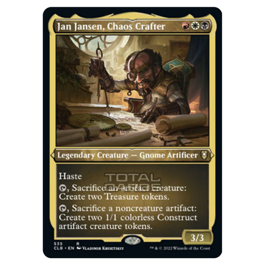 Magic The Gathering - Commander Legends - Battle for Baldur's Gate - Jan Jansen, Chaos Crafter - 535/361 (Etched Foil)