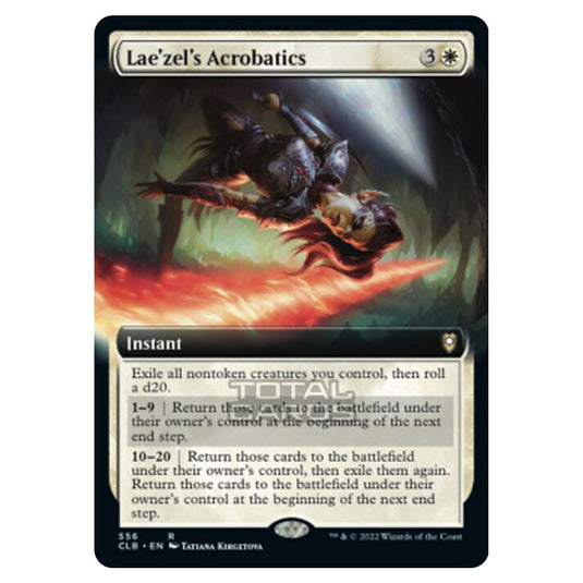 Magic The Gathering - Commander Legends - Battle for Baldur's Gate - Lae'zel's Acrobatics - 556/361
