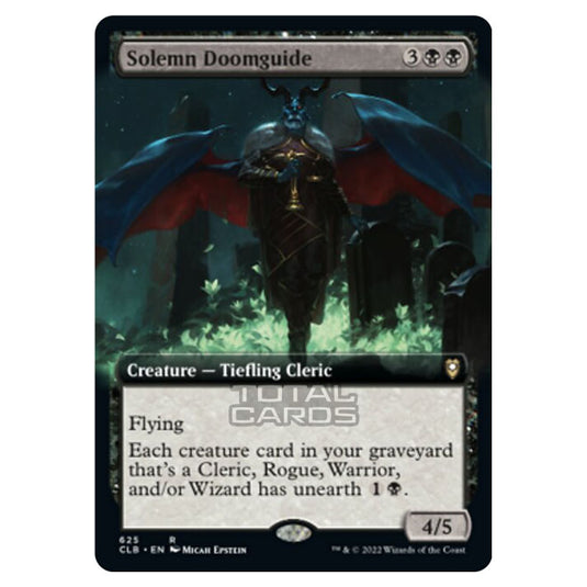 Magic The Gathering - Commander Legends - Battle for Baldur's Gate - Solemn Doomguide - 625/361