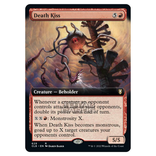 Magic The Gathering - Commander Legends - Battle for Baldur's Gate - Death Kiss - 629/361