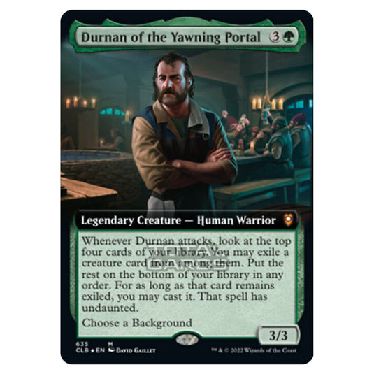 Magic The Gathering - Commander Legends - Battle for Baldur's Gate - Durnan of the Yawning Portal - 635/361
