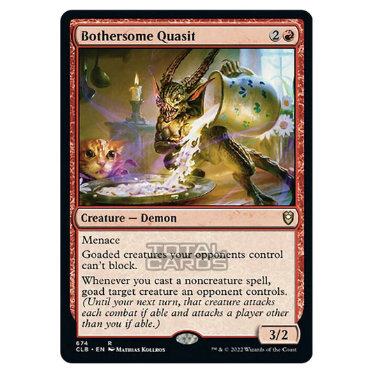 Magic The Gathering - Commander Legends - Battle for Baldur's Gate - Bothersome Quasit - 674/361