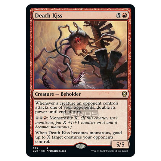Magic The Gathering - Commander Legends - Battle for Baldur's Gate - Death Kiss - 675/361