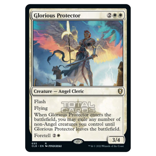 Magic The Gathering - Commander Legends - Battle for Baldur's Gate - Glorious Protector - 695/361