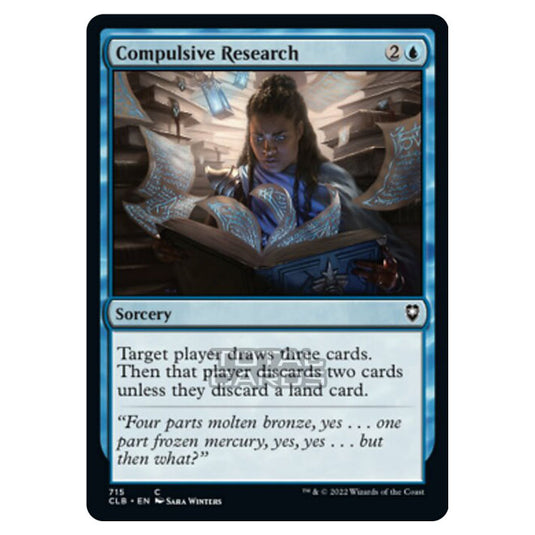 Magic The Gathering - Commander Legends - Battle for Baldur's Gate - Compulsive Research - 715/361