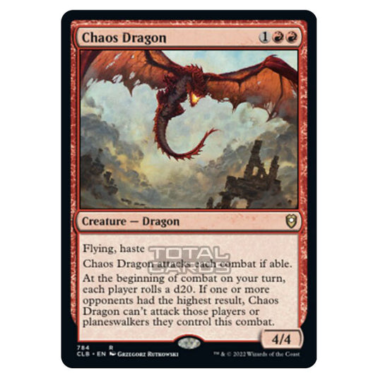 Magic The Gathering - Commander Legends - Battle for Baldur's Gate - Chaos Dragon - 784/361