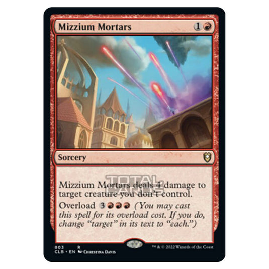 Magic The Gathering - Commander Legends - Battle for Baldur's Gate - Mizzium Mortars - 803/361