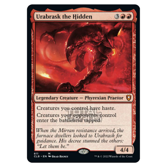 Magic The Gathering - Commander Legends - Battle for Baldur's Gate - Urabrask the Hidden - 811/361