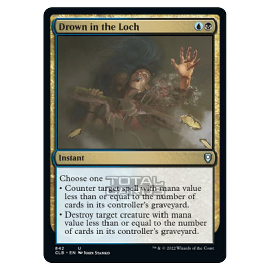 Magic The Gathering - Commander Legends - Battle for Baldur's Gate - Drown in the Loch - 842/361
