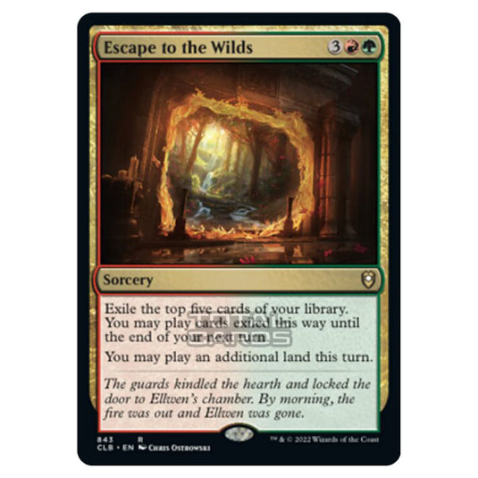 Magic The Gathering - Commander Legends - Battle for Baldur's Gate - Escape to the Wilds - 843/361