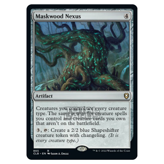Magic The Gathering - Commander Legends - Battle for Baldur's Gate - Maskwood Nexus - 865/361
