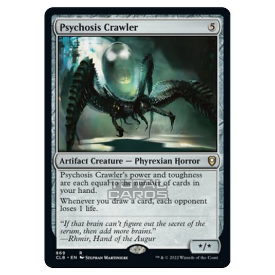 Magic The Gathering - Commander Legends - Battle for Baldur's Gate - Psychosis Crawler - 869/361