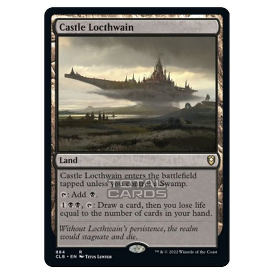 Magic The Gathering - Commander Legends - Battle for Baldur's Gate - Castle Locthwain - 884/361