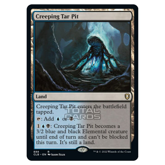 Magic The Gathering - Commander Legends - Battle for Baldur's Gate - Creeping Tar Pit - 888/361