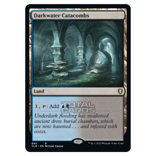 Magic The Gathering - Commander Legends - Battle for Baldur's Gate - Darkwater Catacombs - 889/361