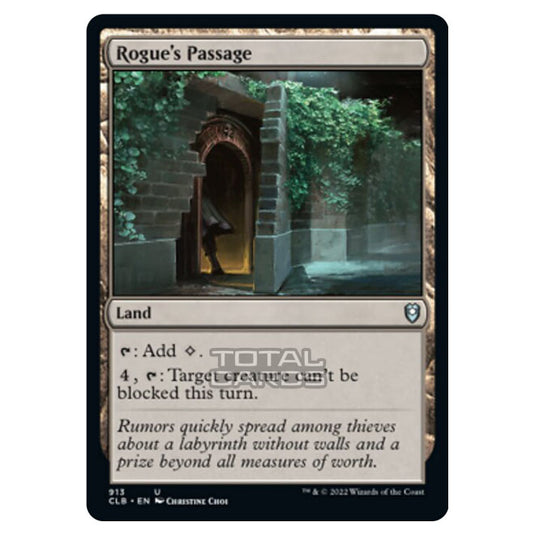 Magic The Gathering - Commander Legends - Battle for Baldur's Gate - Rogue's Passage - 913/361