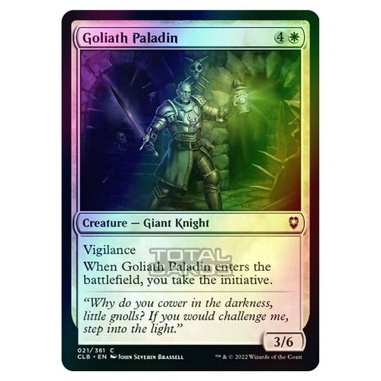 Magic The Gathering - Commander Legends - Battle for Baldur's Gate - Goliath Paladin - 021/361 (Foil)