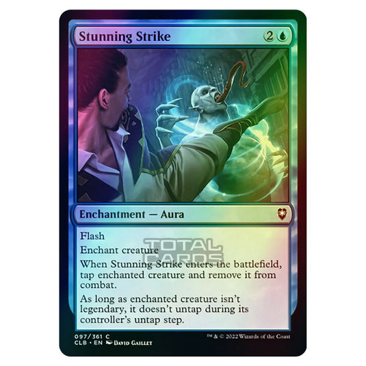 Magic The Gathering - Commander Legends - Battle for Baldur's Gate - Stunning Strike - 097/361 (Foil)