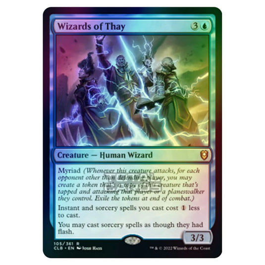 Magic The Gathering - Commander Legends - Battle for Baldur's Gate - Wizards of Thay - 105/361 (Foil)