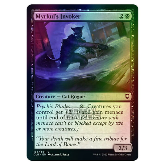 Magic The Gathering - Commander Legends - Battle for Baldur's Gate - Myrkul's Invoker - 136/361 (Foil)