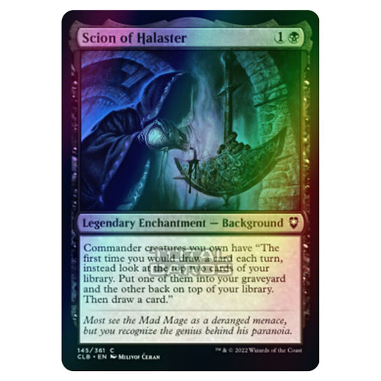 Magic The Gathering - Commander Legends - Battle for Baldur's Gate - Scion of Halaster - 145/361 (Foil)