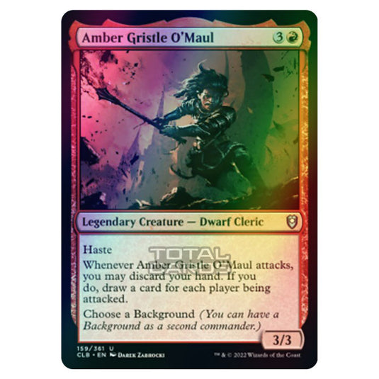 Magic The Gathering - Commander Legends - Battle for Baldur's Gate - Amber Gristle O'Maul - 159/361 (Foil)