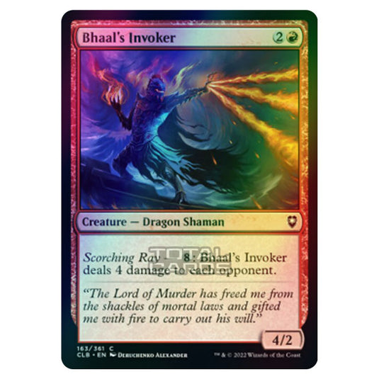 Magic The Gathering - Commander Legends - Battle for Baldur's Gate - Bhaal's Invoker - 163/361 (Foil)