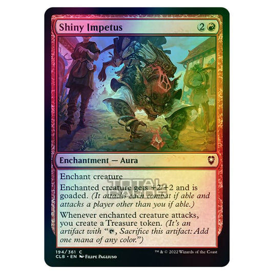 Magic The Gathering - Commander Legends - Battle for Baldur's Gate - Shiny Impetus - 194/361 (Foil)