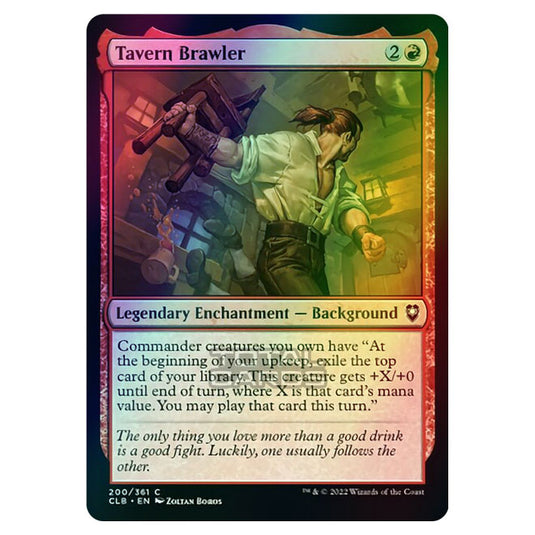 Magic The Gathering - Commander Legends - Battle for Baldur's Gate - Tavern Brawler - 200/361 (Foil)