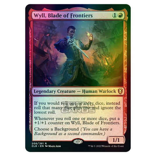 Magic The Gathering - Commander Legends - Battle for Baldur's Gate - Wyll, Blade of Frontiers - 208/361 (Foil)