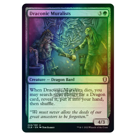 Magic The Gathering - Commander Legends - Battle for Baldur's Gate - Draconic Muralists - 224/361 (Foil)