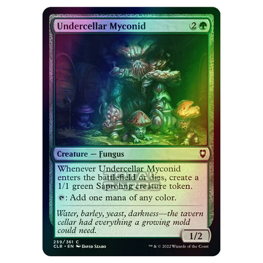 Magic The Gathering - Commander Legends - Battle for Baldur's Gate - Undercellar Myconid - 259/361 (Foil)