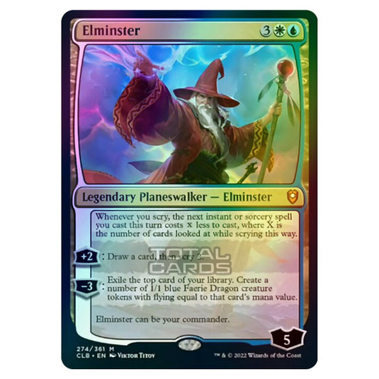 Magic The Gathering - Commander Legends - Battle for Baldur's Gate - Elminster - 274/361 (Foil)