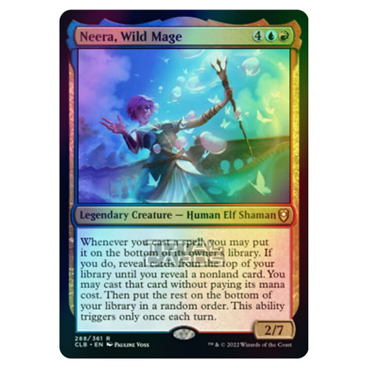 Magic The Gathering - Commander Legends - Battle for Baldur's Gate - Neera, Wild Mage - 288/361 (Foil)