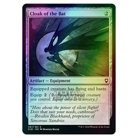 Magic The Gathering - Commander Legends - Battle for Baldur's Gate - Cloak of the Bat - 307/361 (Foil)
