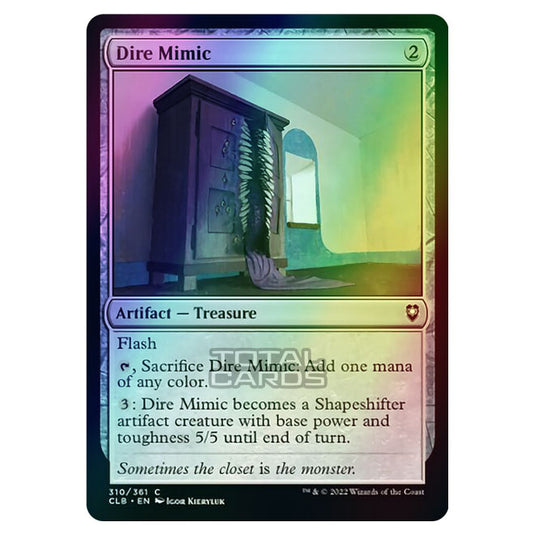 Magic The Gathering - Commander Legends - Battle for Baldur's Gate - Dire Mimic - 310/361 (Foil)