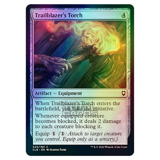 Magic The Gathering - Commander Legends - Battle for Baldur's Gate - Trailblazer's Torch - 340/361 (Foil)