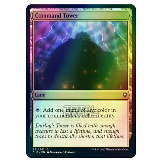 Magic The Gathering - Commander Legends - Battle for Baldur's Gate - Command Tower - 351/361 (Foil)