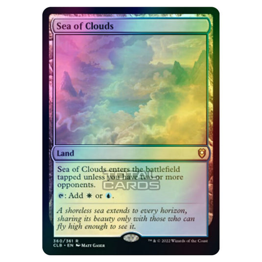 Magic The Gathering - Commander Legends - Battle for Baldur's Gate - Sea of Clouds - 360/361 (Foil)