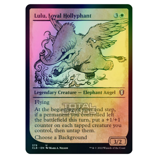 Magic The Gathering - Commander Legends - Battle for Baldur's Gate - Lulu, Loyal Hollyphant - 379/361 (Foil)