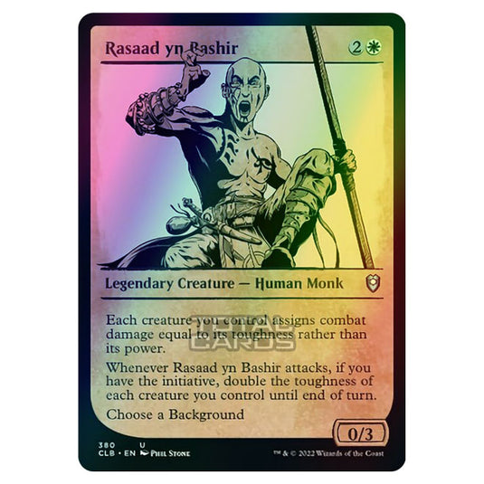 Magic The Gathering - Commander Legends - Battle for Baldur's Gate - Rasaad yn Bashir - 380/361 (Foil)