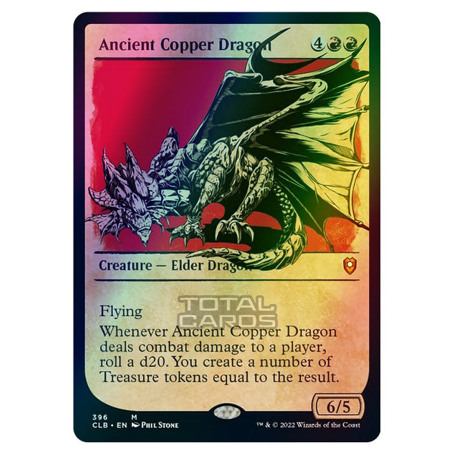 ancient copper dragon mtg card Magic The Gathering - Commander Legends - Battle for Baldur's Gate