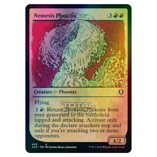 Magic The Gathering - Commander Legends - Battle for Baldur's Gate - Nemesis Phoenix - 403/361 (Foil)